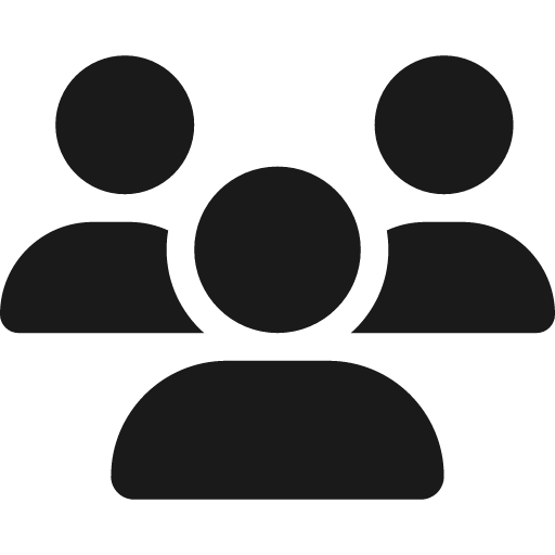 Users icon, solid style, from Font Awesome 6 Solid