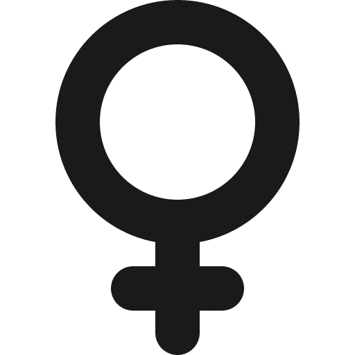 Venus icon, solid style, from Font Awesome 6 Solid