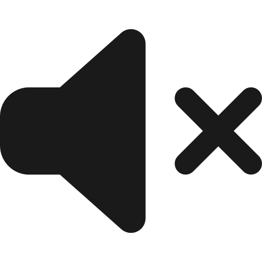 Volume xmark icon, solid style, from Font Awesome 6 Solid