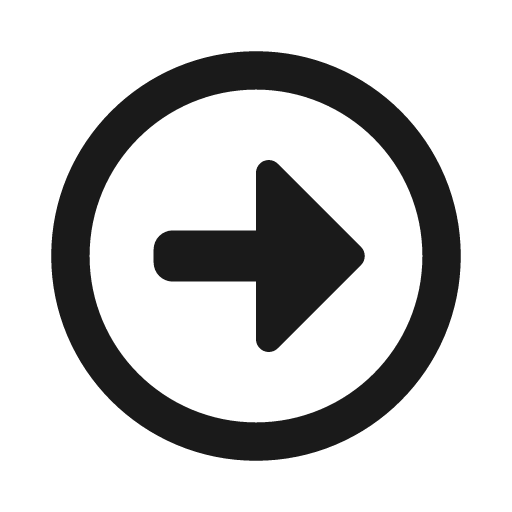 Arrow alt circle right icon, solid style, from Font Awesome Regular
