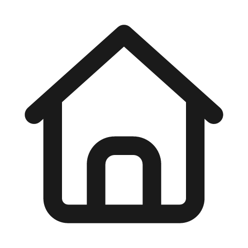 Home icon, solid style, from Font Awesome Regular