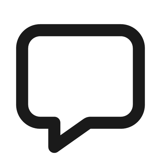 Message icon, solid style, from Font Awesome Regular