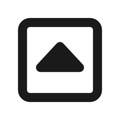 Square caret up icon, solid style, from Font Awesome Regular