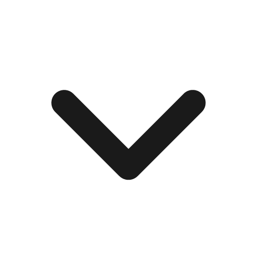 Angle down icon, solid style, from Font Awesome Solid
