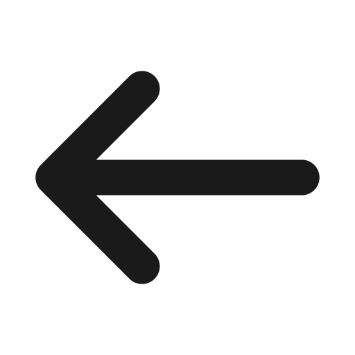 Arrow left icon, solid style, from Font Awesome Solid