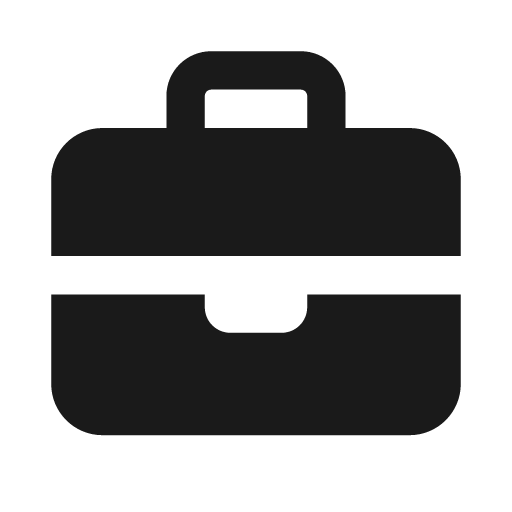 Briefcase icon, solid style, from Font Awesome Solid