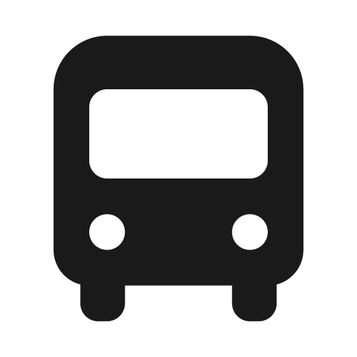 Bus alt icon, solid style, from Font Awesome Solid
