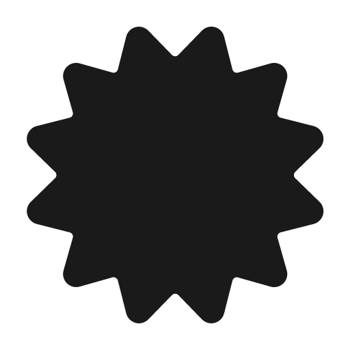Certificate icon, solid style, from Font Awesome Solid