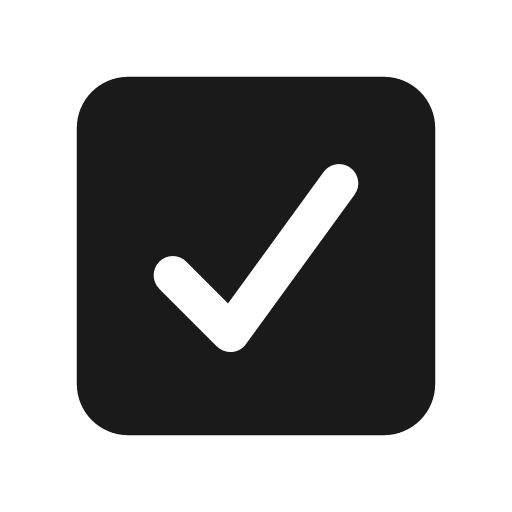 Check square icon, solid style, from Font Awesome Solid