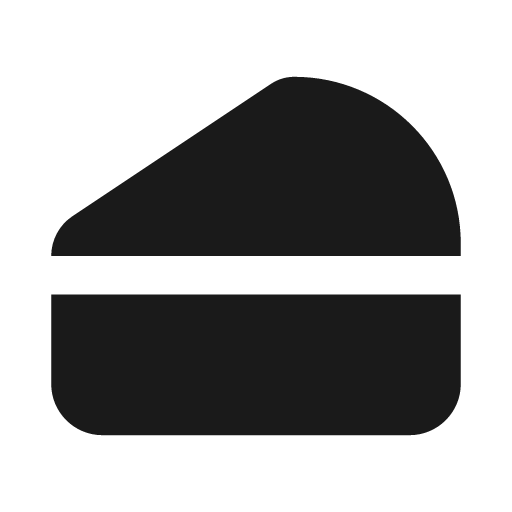 Cheese icon, solid style, from Font Awesome Solid