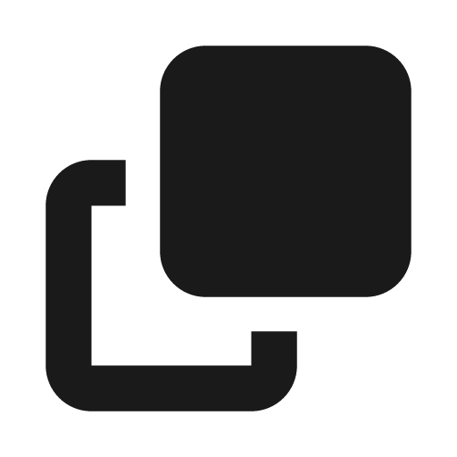 Clone icon, solid style, from Font Awesome Solid