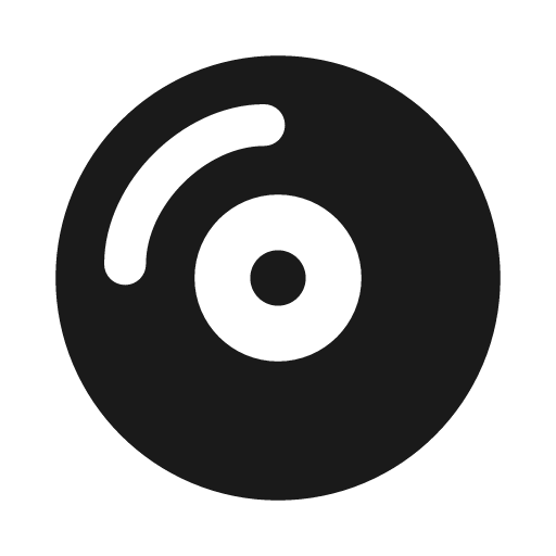 Compact disc icon, solid style, from Font Awesome Solid