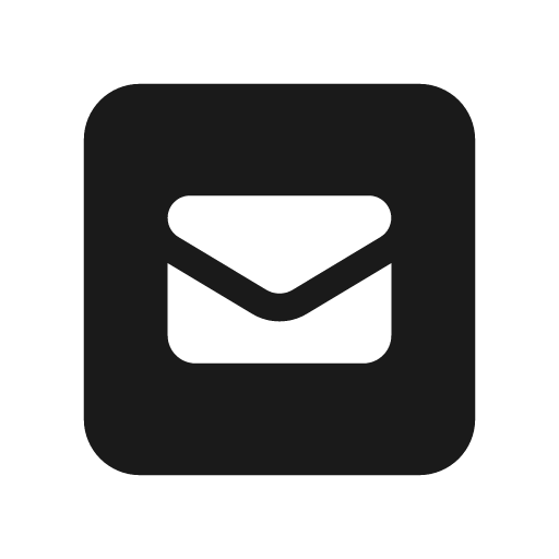 Envelope square icon, solid style, from Font Awesome Solid