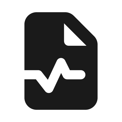 File medical alt icon, solid style, from Font Awesome Solid