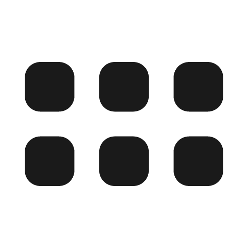 Grid horizontal icon, solid style, from Font Awesome Solid