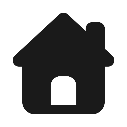 House chimney icon, solid style, from Font Awesome Solid