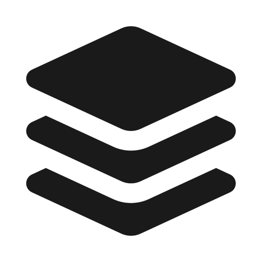 Layer group icon, solid style, from Font Awesome Solid