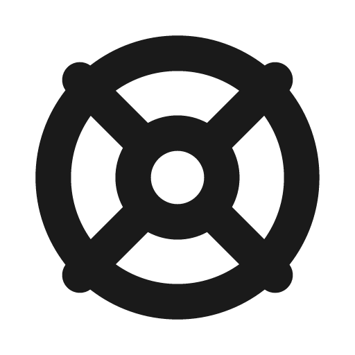 Life ring icon, solid style, from Font Awesome Solid
