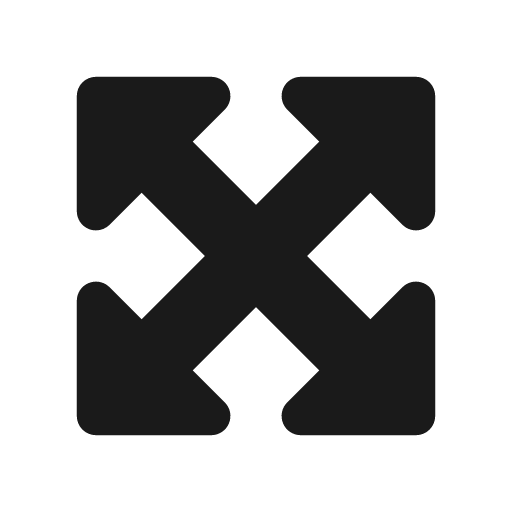 Maximize icon, solid style, from Font Awesome Solid