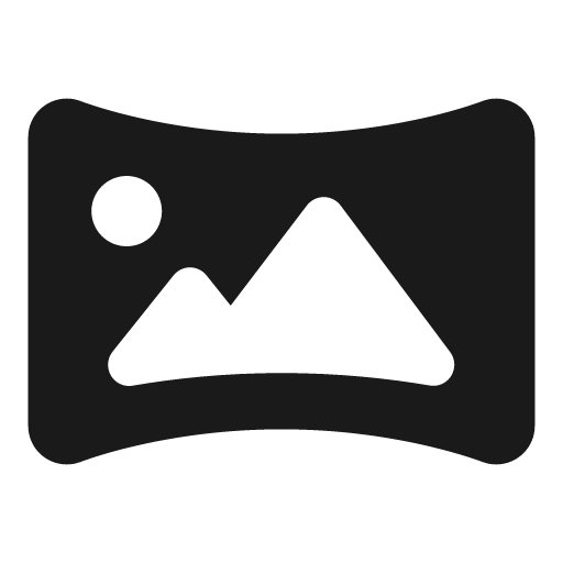 Panorama icon, solid style, from Font Awesome Solid
