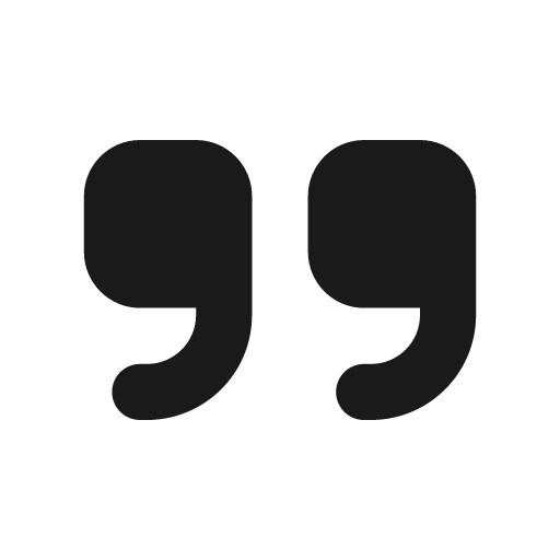 Quote right icon, solid style, from Font Awesome Solid