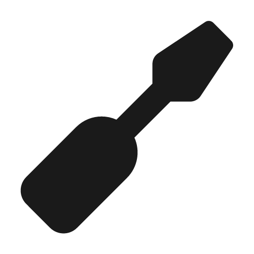 Screwdriver icon, solid style, from Font Awesome Solid