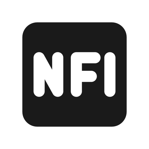 Square nfi icon, solid style, from Font Awesome Solid