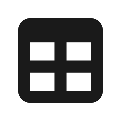 Table icon, solid style, from Font Awesome Solid