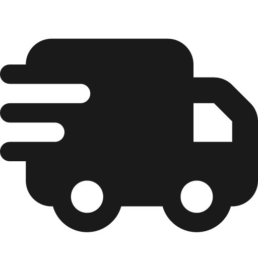 Truck fast icon, solid style, from Font Awesome Solid