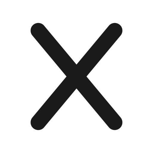 X icon, solid style, from Font Awesome Solid