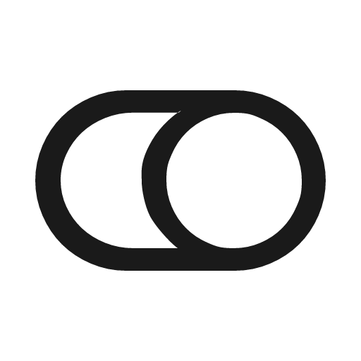 Roundswitch on icon, solid style, from FontAudio