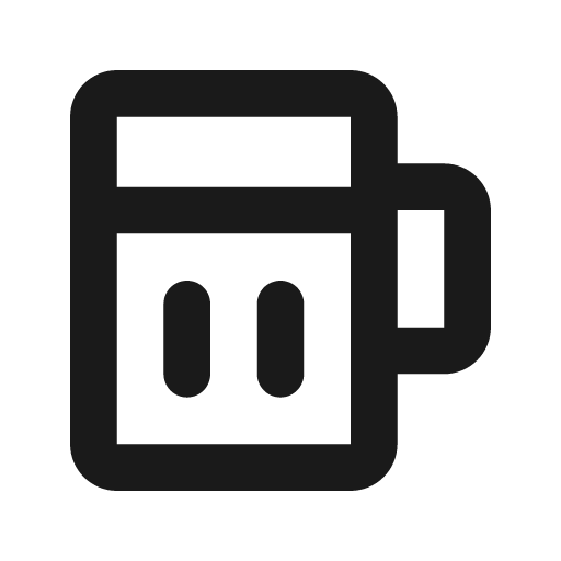 Beer icon, solid style, from Feather Icon