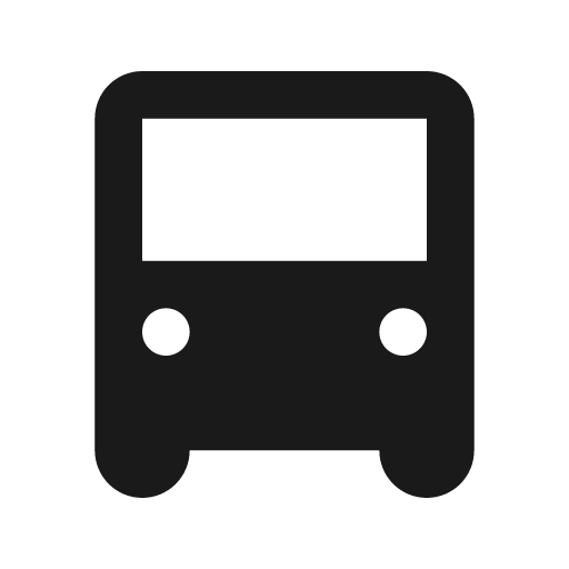 Bus icon, solid style, from Feather Icon