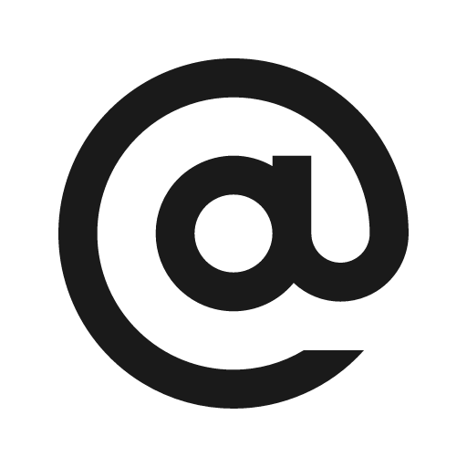 Mention icon, solid style, from Feather Icon