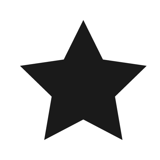 Star icon, solid style, from Feather Icon