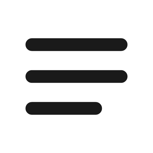 Bars from left outline icon, outline style, from Flowbite Icons