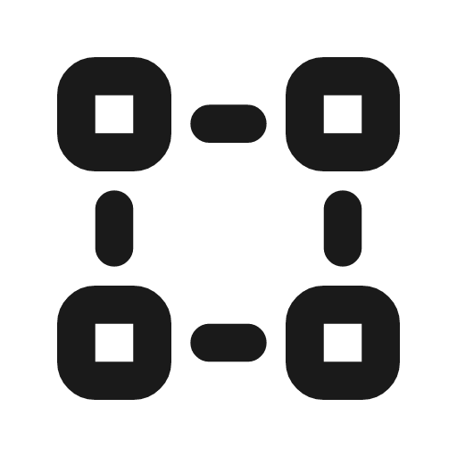 Draw square outline icon, outline style, from Flowbite Icons