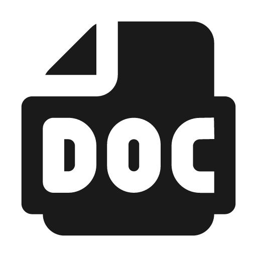 File doc solid icon, filled style, from Flowbite Icons