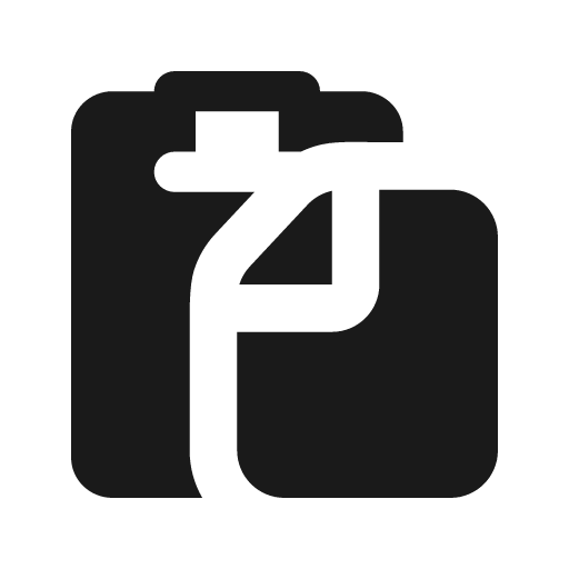File paste solid icon, filled style, from Flowbite Icons