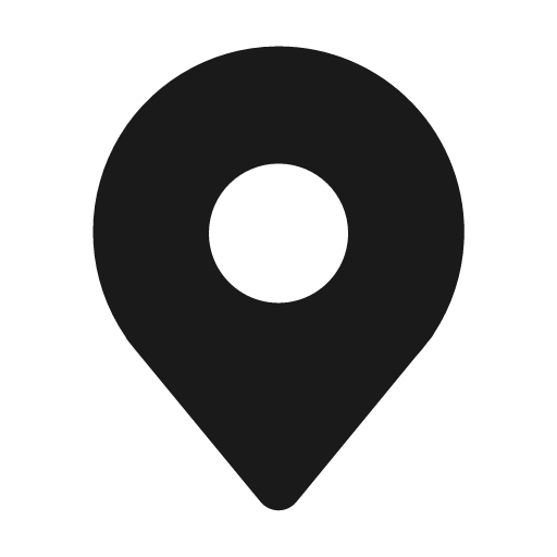 Map pin alt solid icon, filled style, from Flowbite Icons