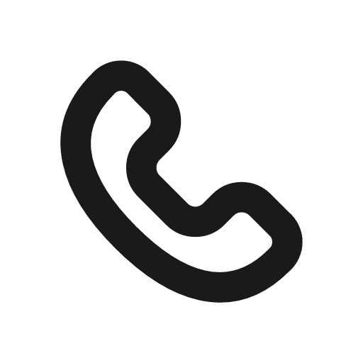 Phone outline icon, outline style, from Flowbite Icons