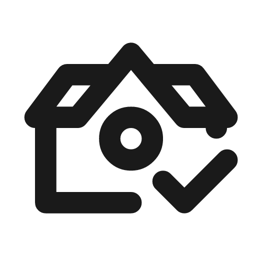 School check alt outline icon, outline style, from Flowbite Icons