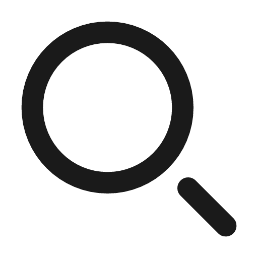 Search outline icon, outline style, from Flowbite Icons