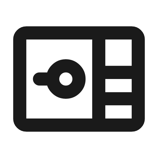 Toggle header column outline icon, outline style, from Flowbite Icons