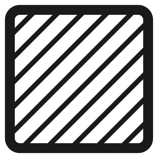 Orange square icon, solid style, from Fluent Emoji High Contrast