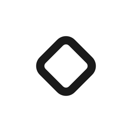 Small orange diamond icon, solid style, from Fluent Emoji High Contrast