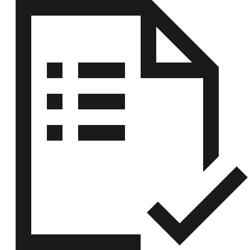 Activate orders icon, solid style, from Fluent UI MDL2