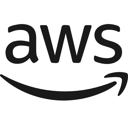Amazon web services logo icon, solid style, from Fluent UI MDL2