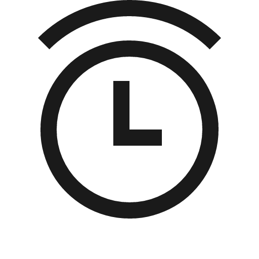 Buffer time before icon, solid style, from Fluent UI MDL2