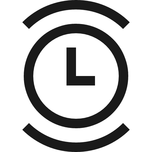Buffer time both icon, solid style, from Fluent UI MDL2
